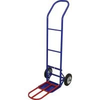 Тележка грузовая двухколесная с откидной полкой КГ 150 П (г/п 150 кг, без колёс)