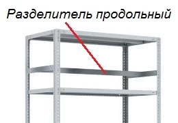Стеллаж металлический Титан МС-500 1500x1000x500/2 Стеллаж металлический Титан МС-500 1500x1000x500/2