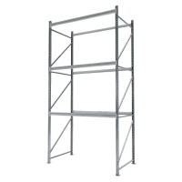 Стеллаж СФМ 4000х2000х800 (3 яруса без настила) RAL